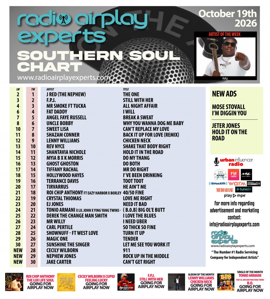 Image: Southern Soul October 19th 2026