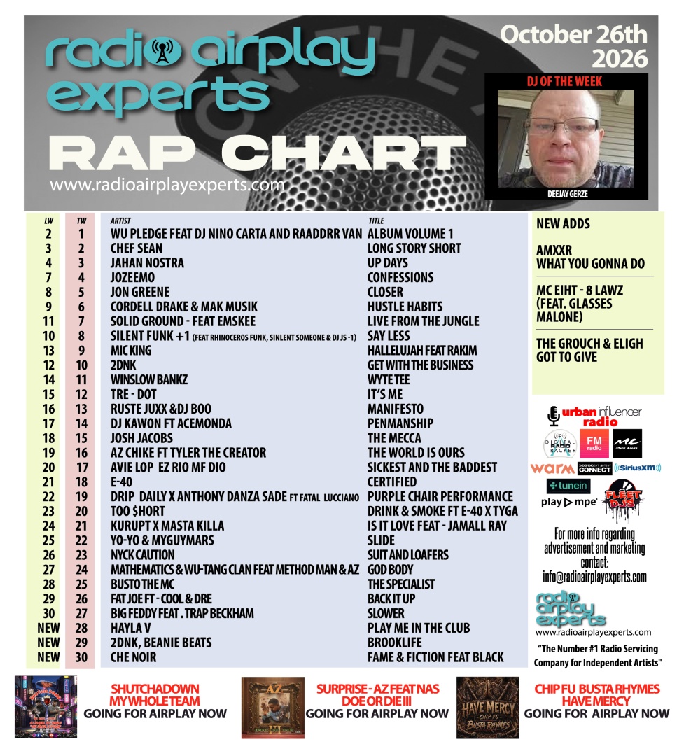 Image: Rap October 27th 2026